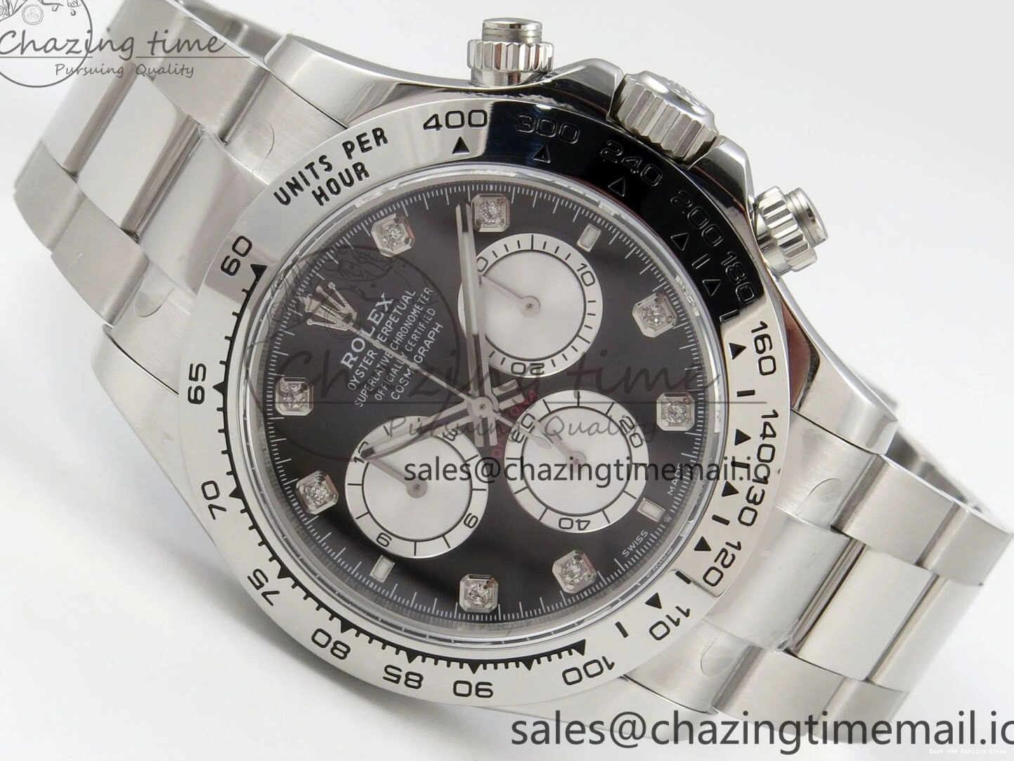 Good Copy Rolex Watches DD Tailored 1:1 SS Clone Daytona SS Clean on 126509 Best Black Edition Bracelet Dial 255 Super 1218
